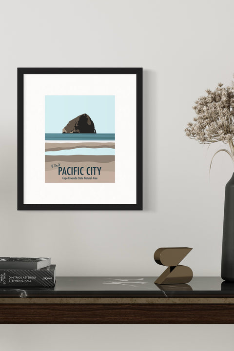 Muted Colors 8" x 10" Travel Poster Prints