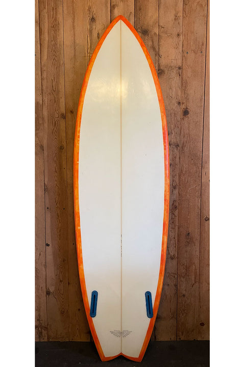 Used 6'1" Fish Surfboard - Bottom