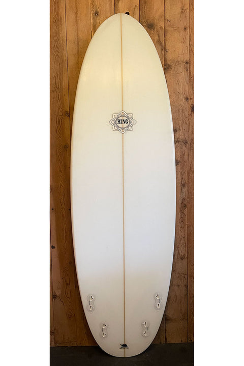 Used Bing 6'0" Swee' Pea Shortboard Surfboard - Bottom