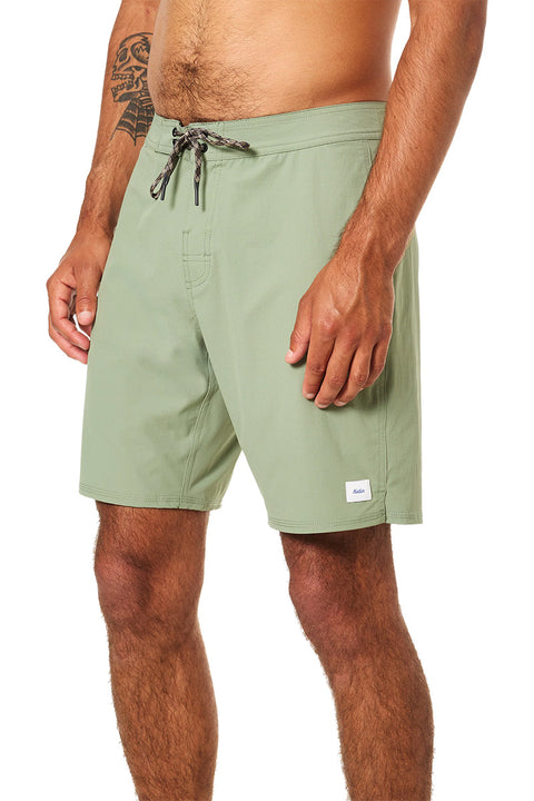 Katin OTG Crest Surf Trunk - Sea Gray- Side