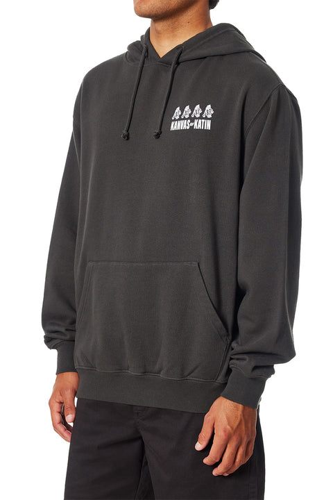 Katin Porto Hood - Black Wash - Side