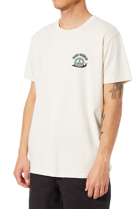 Katin Snail Tee - Vintage White - Side