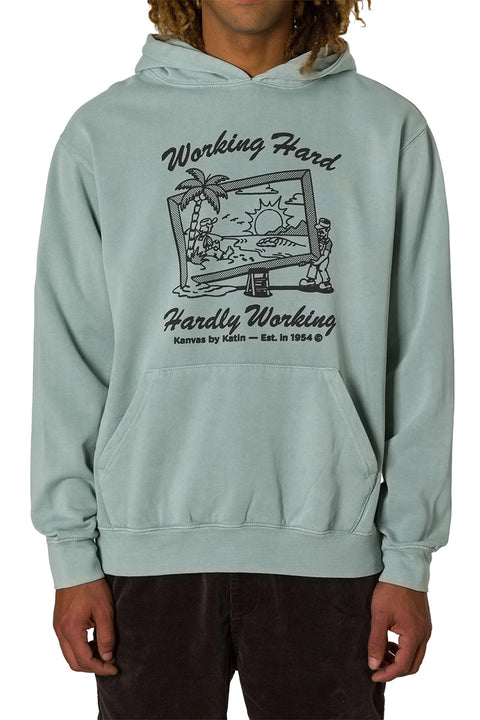 Katin Trabajo Hoodie - Aloe- Front