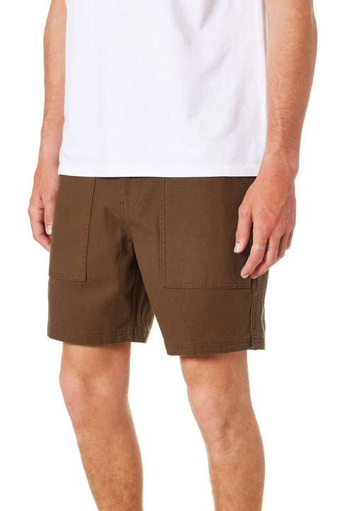 Katin Trails Canvas Short - Earth - Side