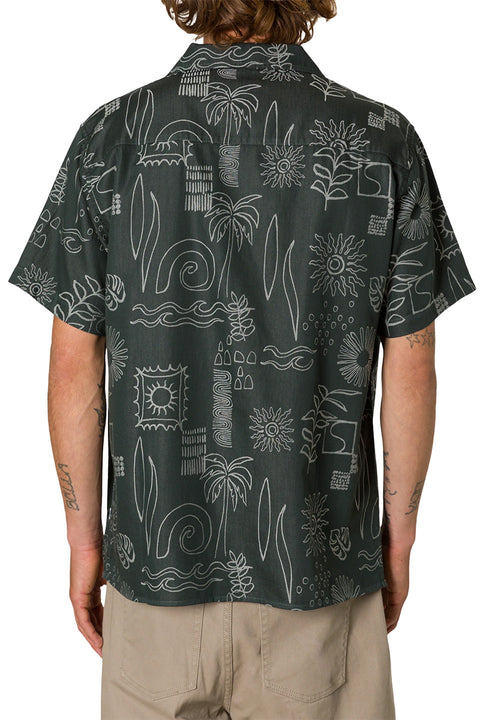 Katin Habitat Shirt - Black Wash- Back