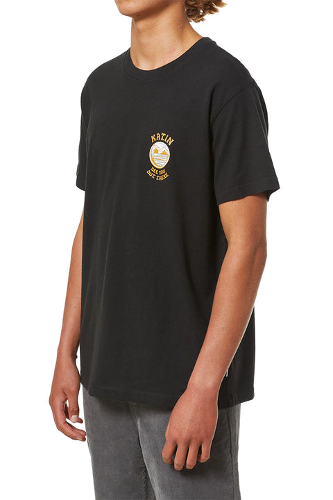 Katin Oracle Tee - Black Wash - Side