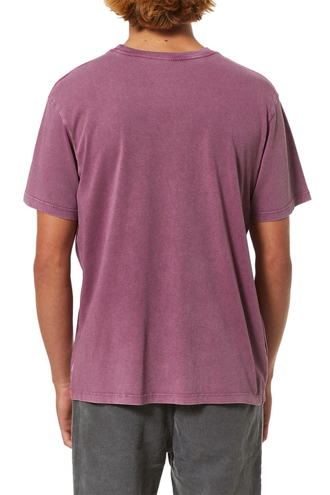 Katin Peek Tee - Kelp Red Sand Wash - Back