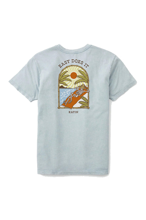Katin Relax Tee - Slate Mineral - Back No Model