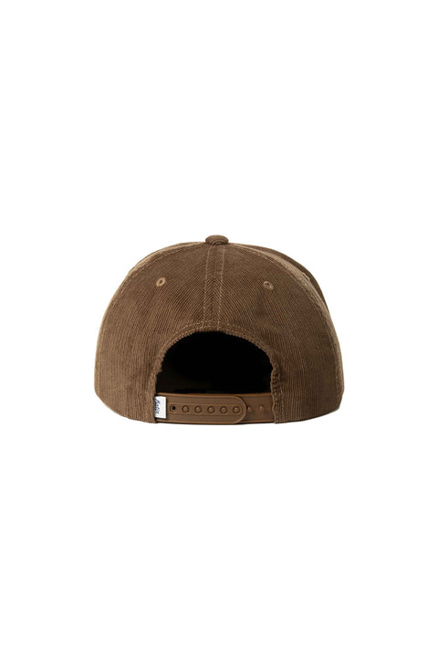 Katin Rise Corduroy Hat - Umber- Back