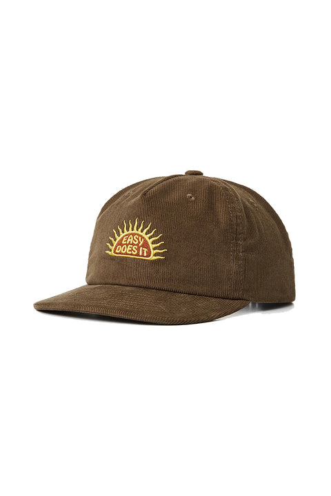 Katin Rise Corduroy Hat - Umber- Front