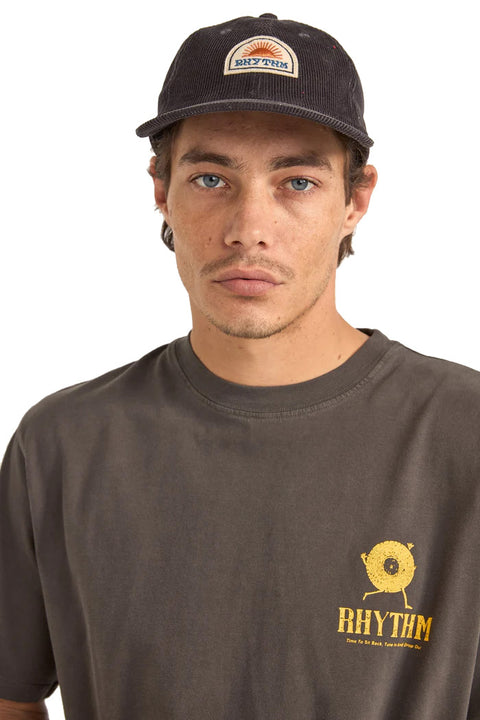 Rhythm Awake Cord Cap - Charcoal - Front