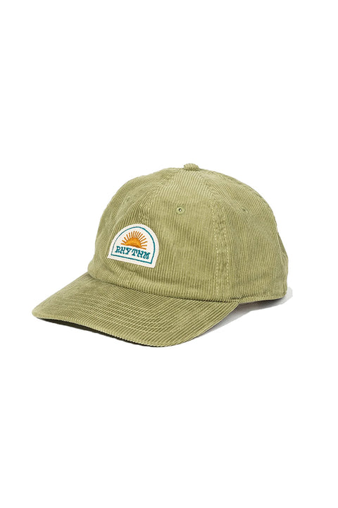 Rhythm Awake Cord Cap - Pistachio- Front