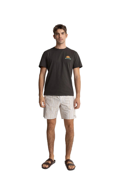 Rhythm Awake S/S T-Shirt - Vintage Black - Full