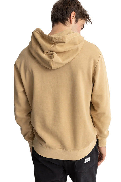 Rhythm Fern Vintage Fleece Hoodie - Incense - Back