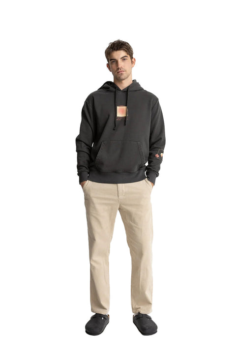 Rhythm Halos Vintage Fleece Hoodie - Vintage Black - Full