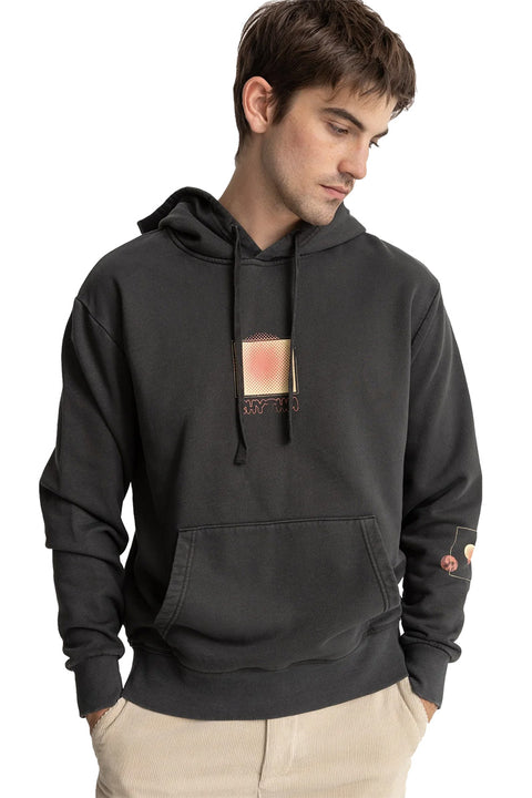Rhythm Halos Vintage Fleece Hoodie - Vintage Black