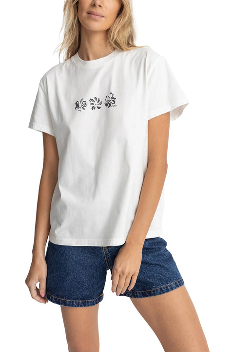 Rhythm Sundance Band T-shirt - Vintage White- Front