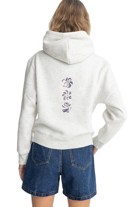 Rhythm Keilani Hoodie - Heather- Back