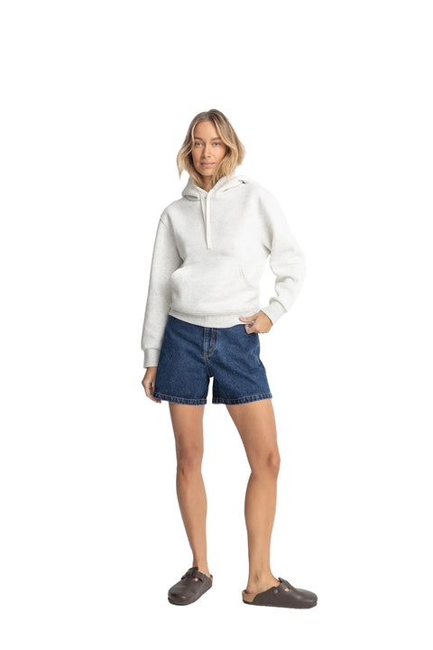 Rhythm Keilani Hoodie - Heather- Front