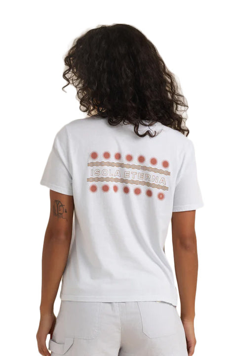 Roark Isola Eterna Everyday Premium Tee- Pale Sky- Back