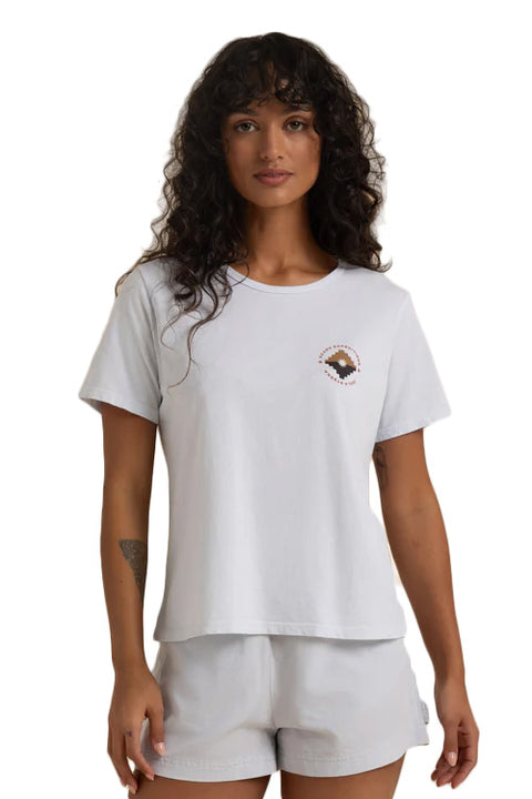 Roark Isola Eterna Everyday Premium Tee- Pale Sky- Front