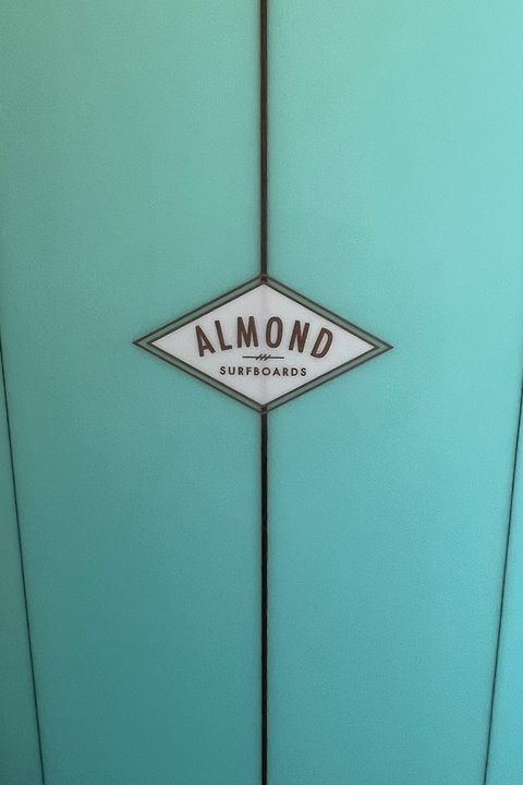 Almond Pleasant Pheasant 6'8" Surfboard - Closeup