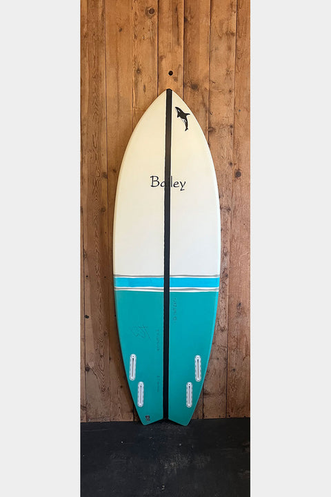 Bailey 5'9" ET Pro Model Shortboard Surfboard - Bottom