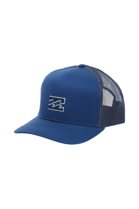 Billabong All Day Trucker Hat - Dark Denim- Front