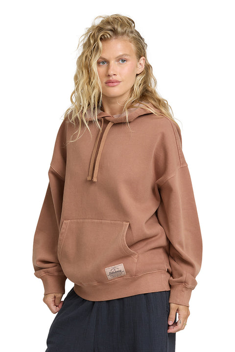 Billabong All Stacked Pullover Hoodie - Sugar Almond- Side