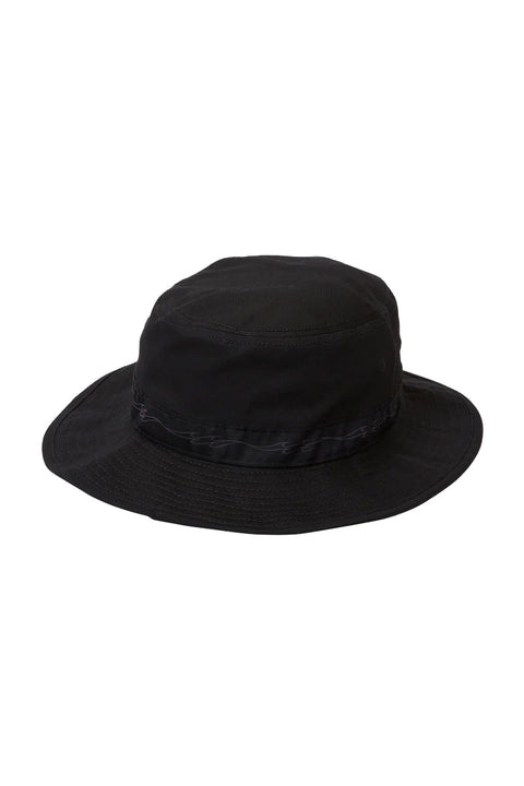 Billabong Boonie Hat - Black- Front no chin strap showing