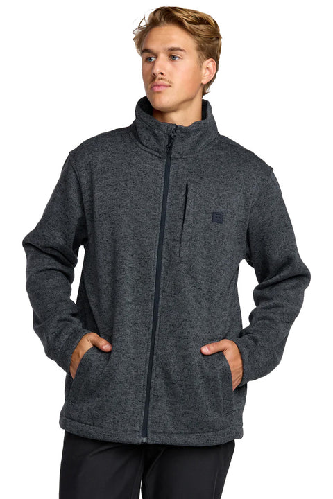 Billabong Boundary Mock Neck - Navy- Front