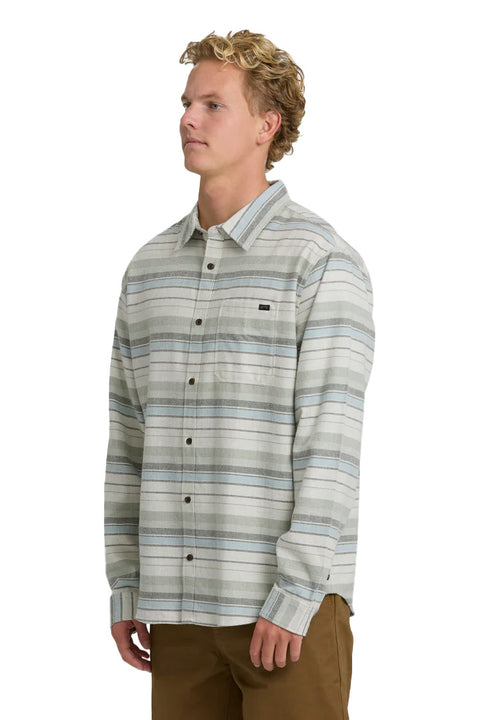 Billabong Coastline Flannel Shirt - Chino- Side