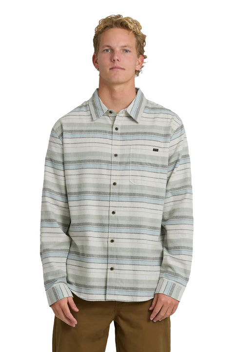 Billabong Coastline Flannel Shirt - Chino- Front