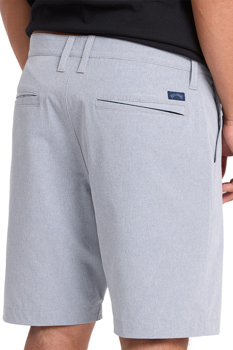 Billabong Crossfire Submersible 19" Short - Dark Denim- Close up on back