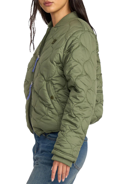 Billabong Cuesta Bomber Jacket - Treehugger- Side