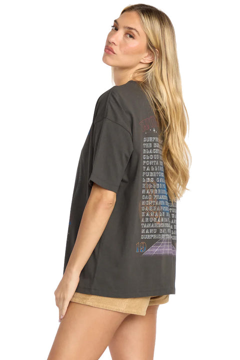 Billabong Focus Tour SS Tee - Off Black - Side