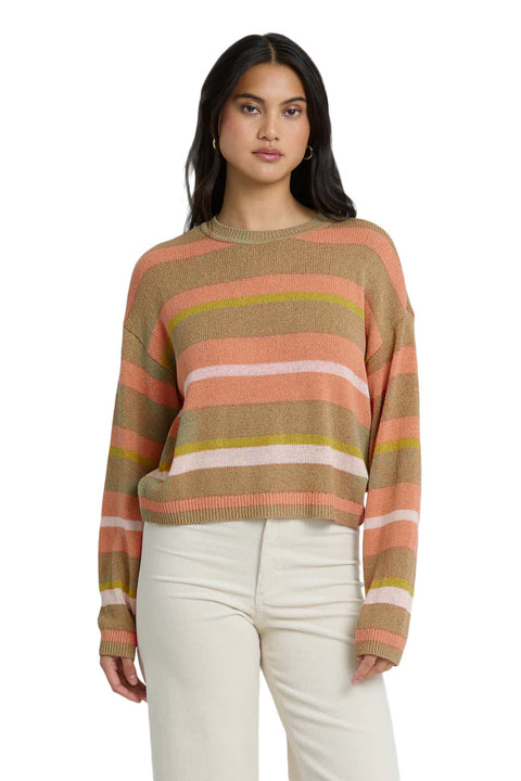 Billabong Make It Waves Sweater - Stone- Front
