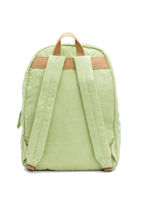 Billabong Schools Out Cord Backpack - Avocado- Back