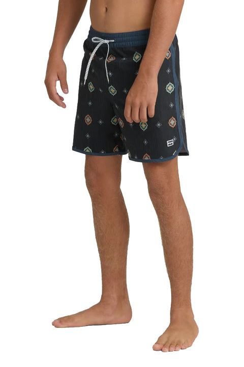 Billabong Seventy Three LB Boardshorts - Navy- Side