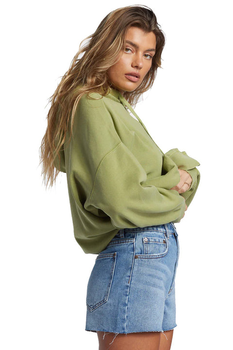 Billabong So Classic Hoodie - Avocado- Side