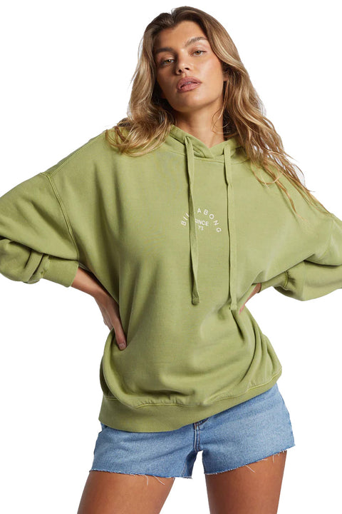 Billabong So Classic Hoodie - Avocado- Front