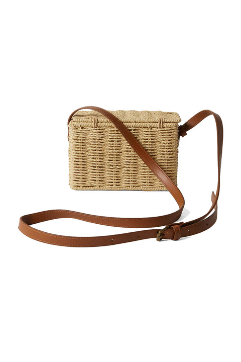 Billabong Straw Festival Bag - Natural - Back