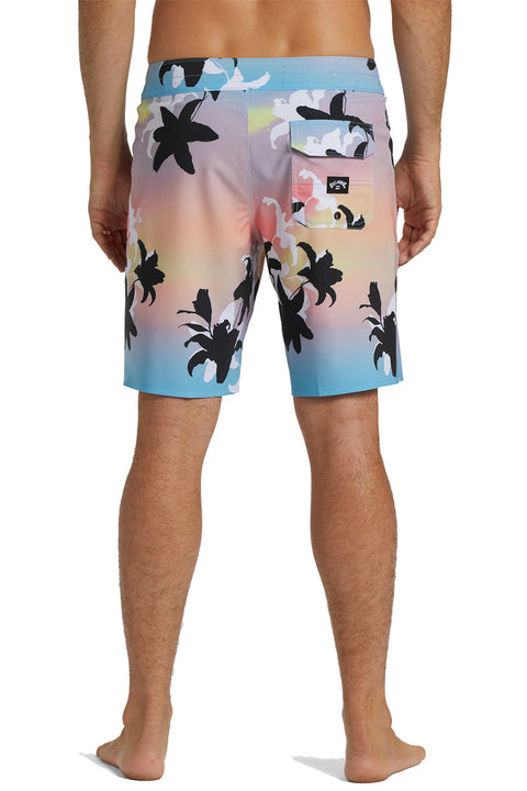 Billabong Sundays Pro Performance 19" Boardshorts - Pastel - Back