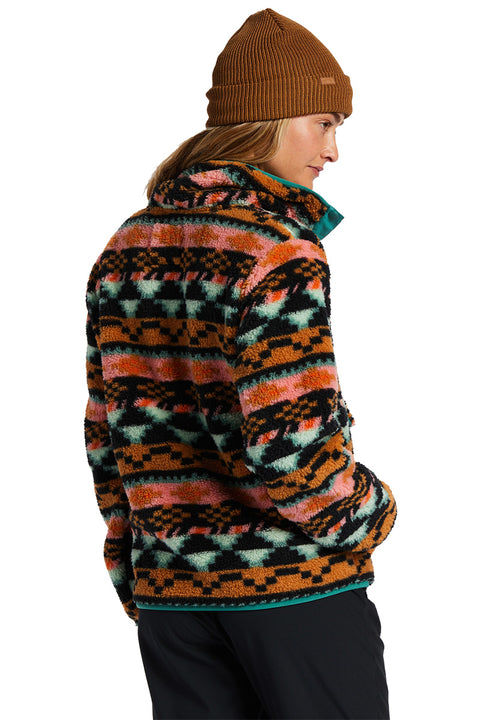 Billabong Switchback Mock Neck Fleece - Multi - Back