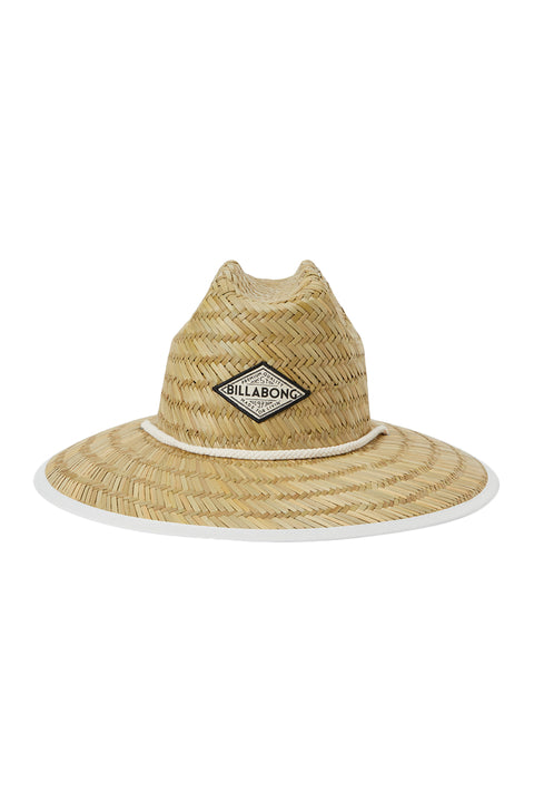 Billabong Tipton Straw Lifeguard Hat - Orange Peel-Front
