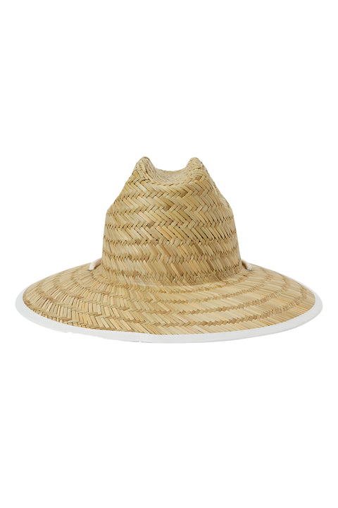 Billabong Tipton Straw Lifeguard Hat - Orange Peel-Back