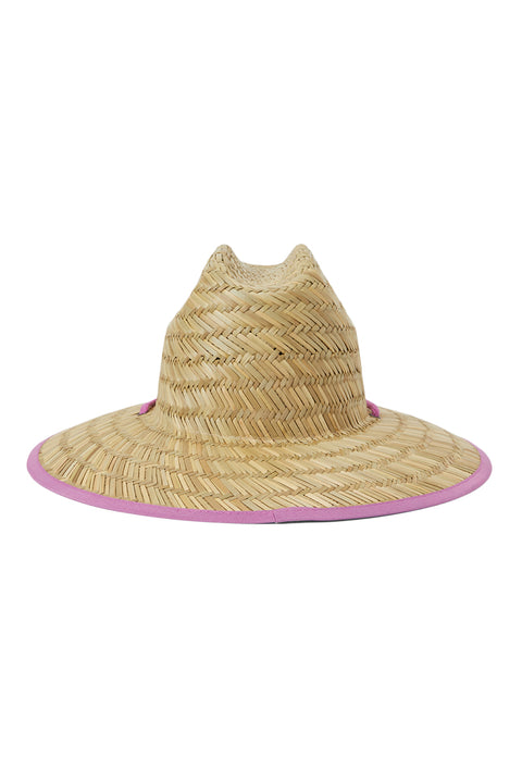 Billabong Tipton Straw Lifeguard Hat - Seaside-Back