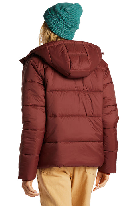 Billabong Transport Puffer 4 Jacket - Rosewood