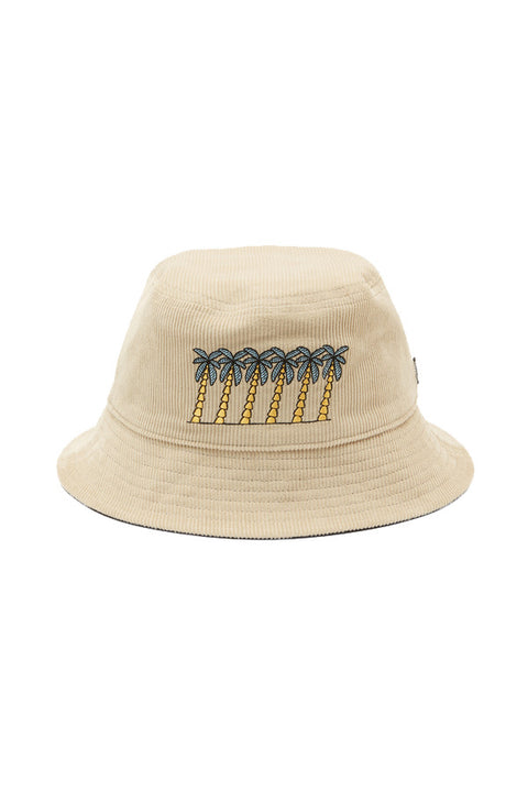 Billabong Turn The Tide Reversible Bucket Hat - Stone - Inside Out