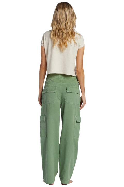 Billabong Walk Along Pants - Cloud Forest - Back